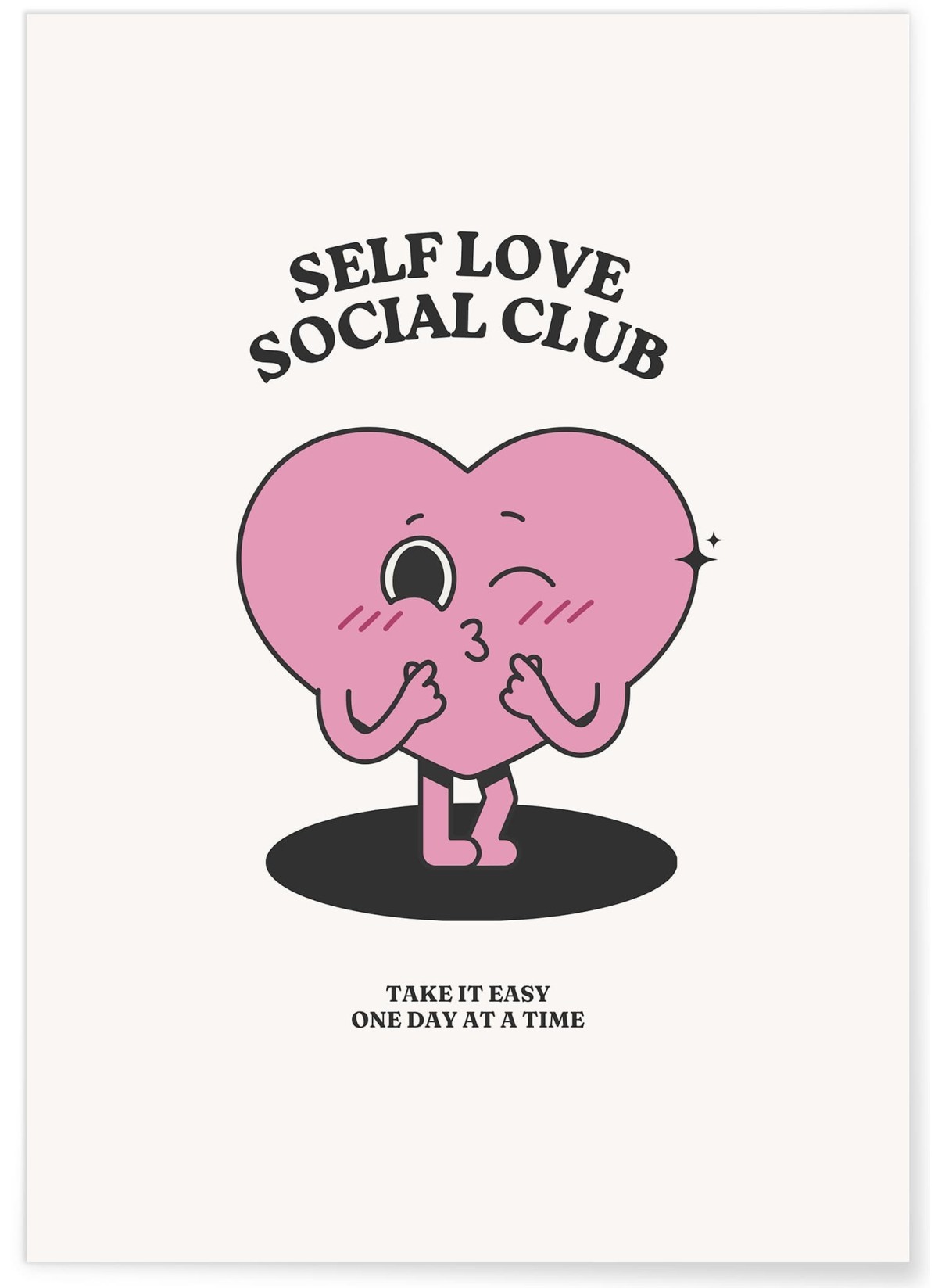 Affiche Self Love Social Club
