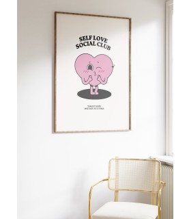 Affiche Self Love Social Club