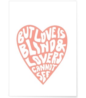 Affiche Amour aveugle