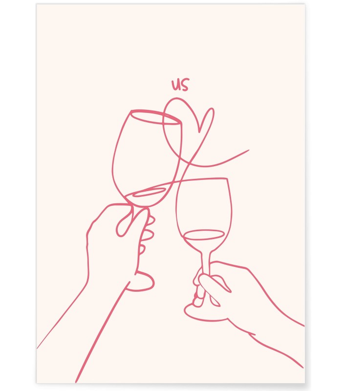 Affiche Toast à nous deux