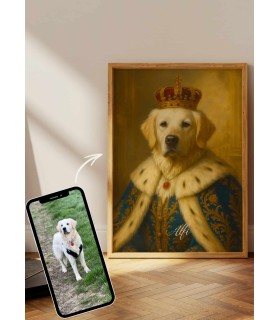 Affiche à personnaliser Portrait Royal | L'AFFICHERIE