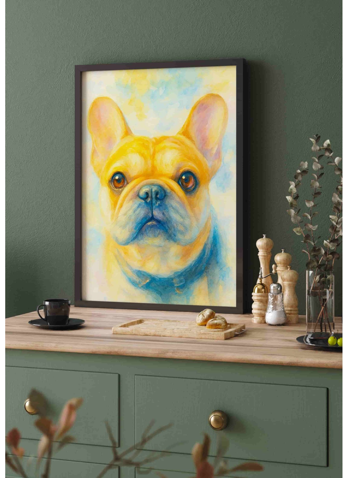 Transformez la photo de votre animal en peinture aquarelle & huile | L’AFFICHERIE