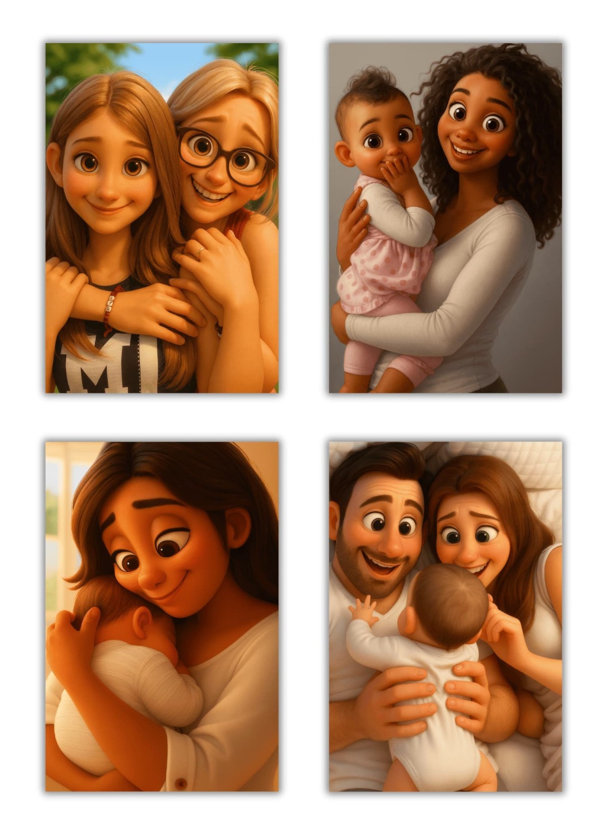 Portrait Style Film d'Animation ┃Maman | L'AFFICHERIE