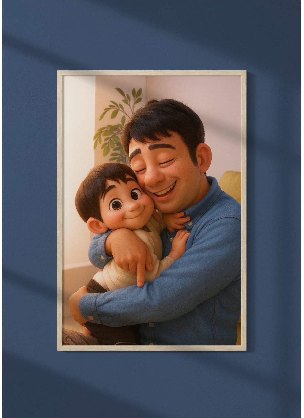 Portrait Style Film d'Animation ┃Papa | L'AFFICHERIE