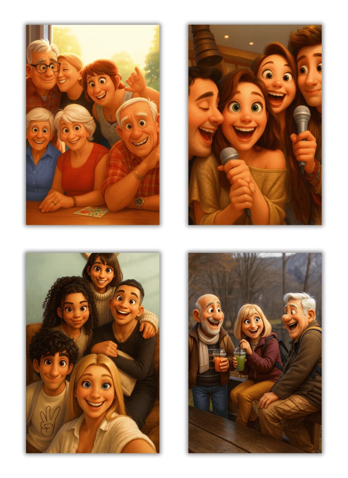 Portrait Style Film d'Animation ┃Collègues | L'AFFICHERIE