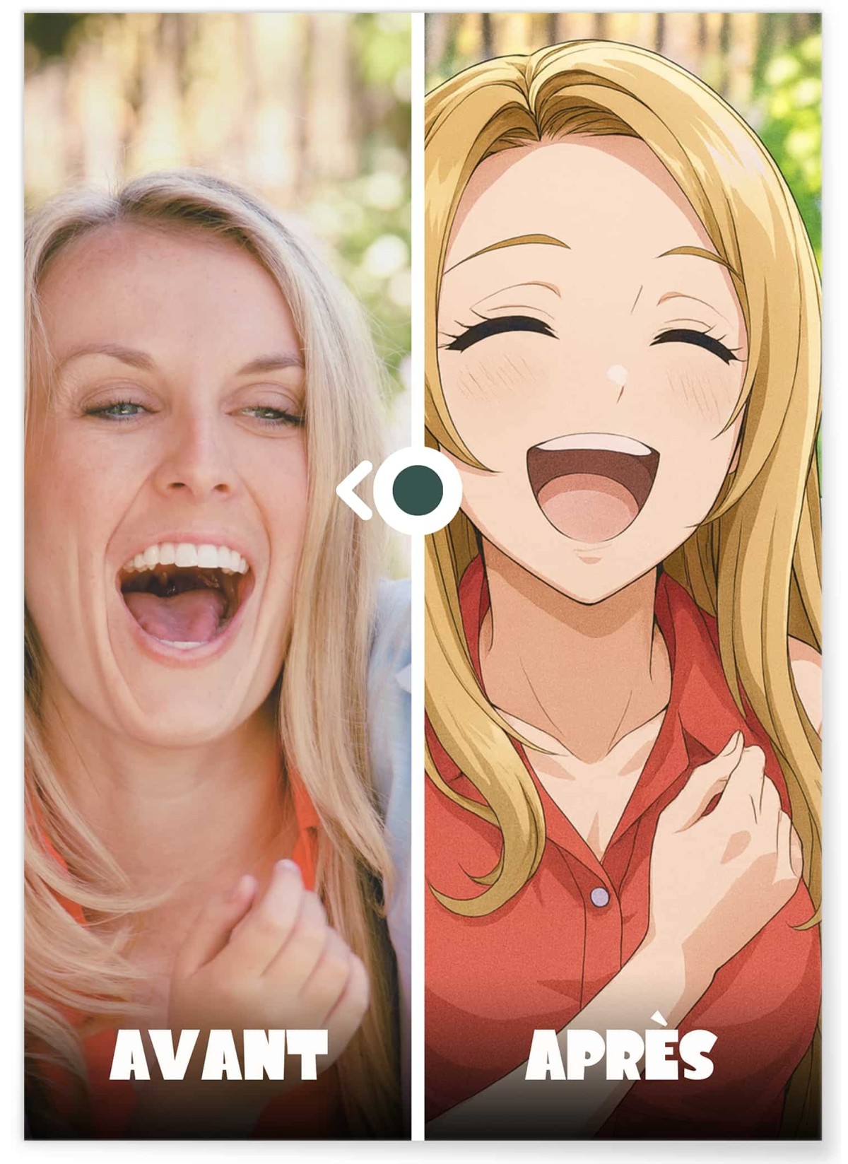 Affiche Manga Personnalisée – Votre photo transformé en personnage manga avec IA┃Maman | LAFFICHERIE