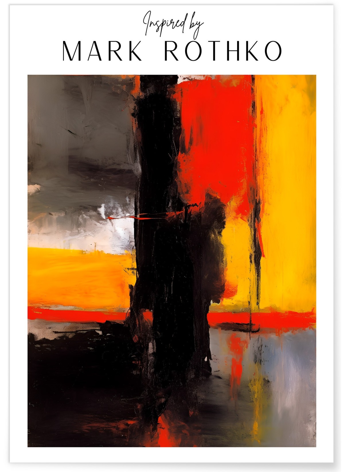 Affiche Mark Rothko n°20