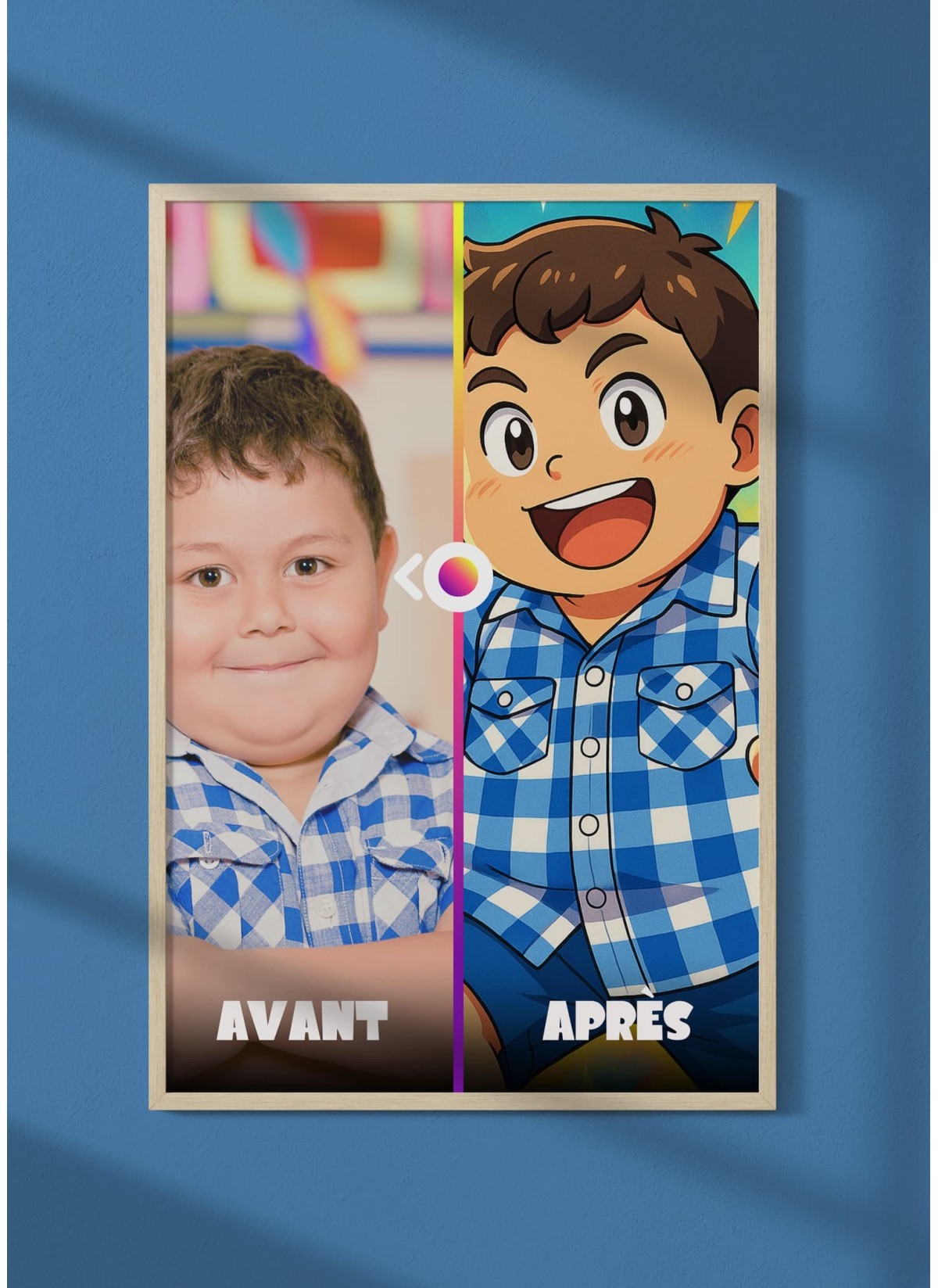 Affiche Manga Personnalisée enfants  | LAFFICHERIE