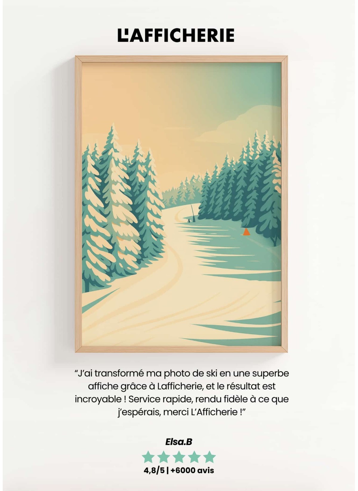 Illustration Personnalisée – Style vintage voyage | LAFFICHERIE