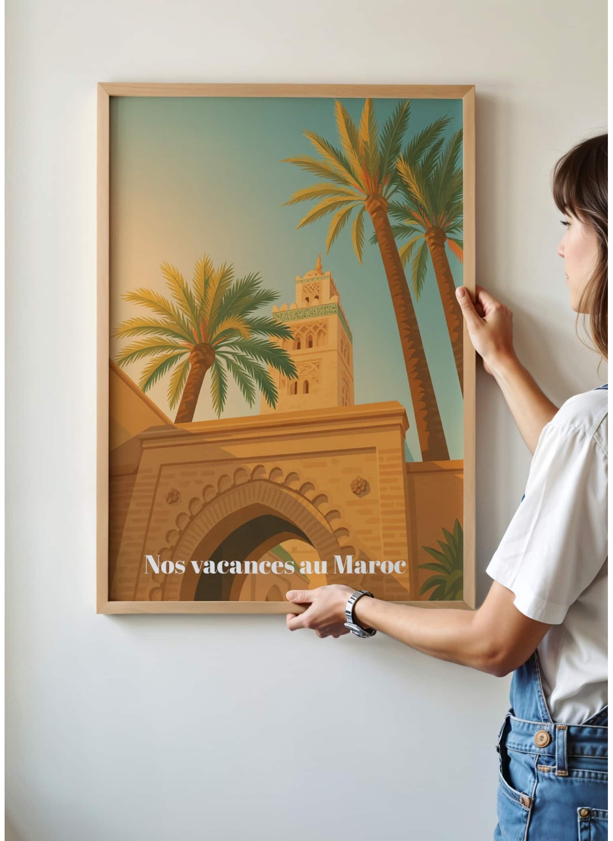 Illustration Personnalisée – Style vintage voyage | LAFFICHERIE