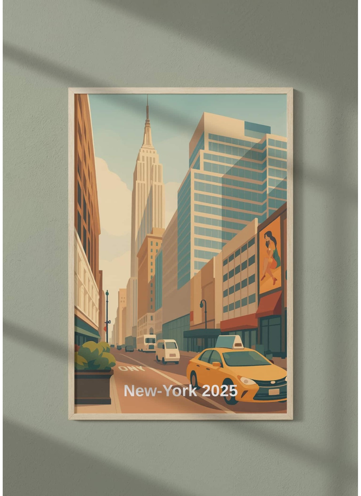 Illustration Personnalisée – Style vintage voyage | LAFFICHERIE