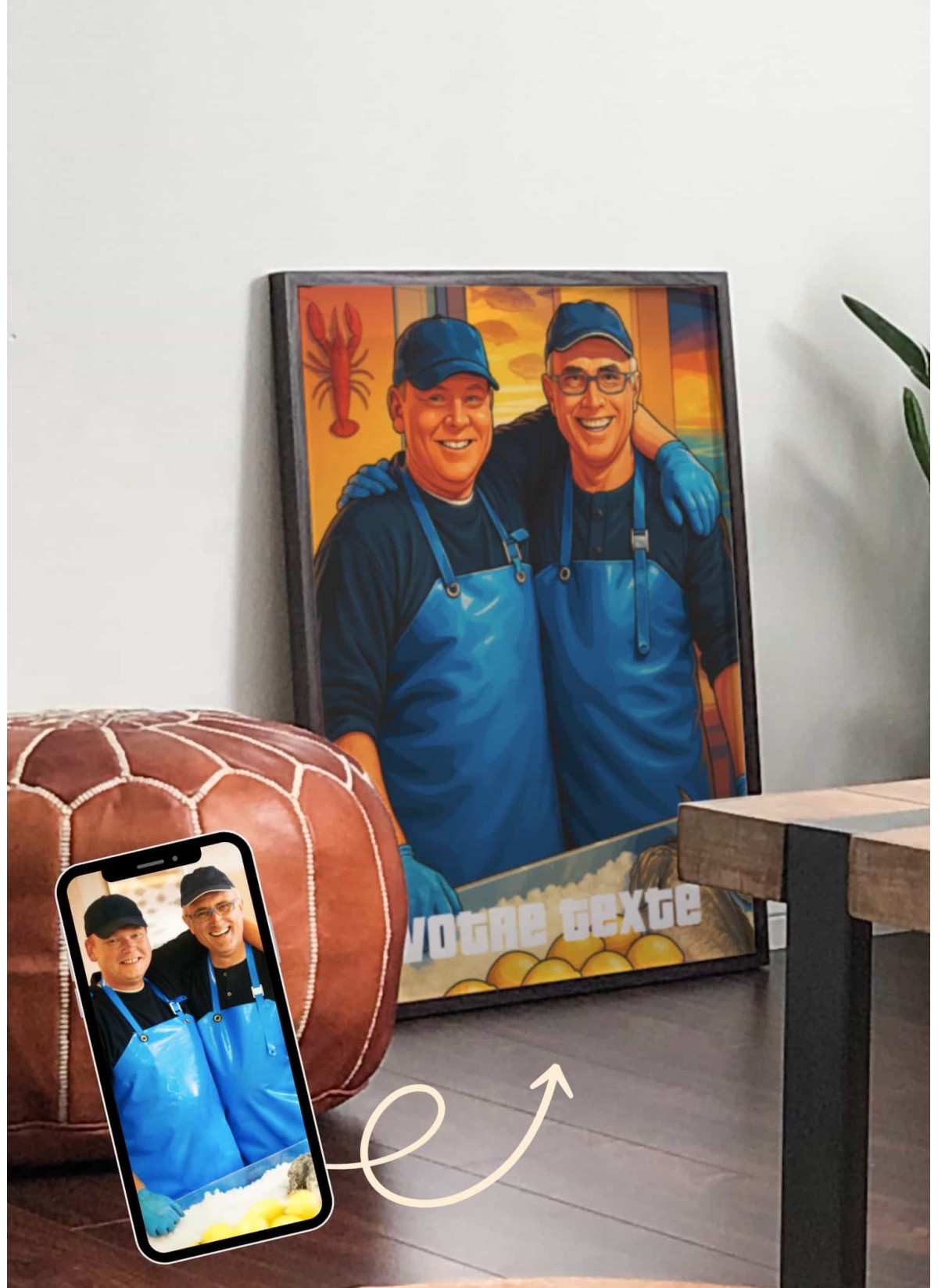 Affiche Personnalisée – Style Jeu Urbain | LAFFICHERIE