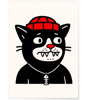 Affiche Chat urbain