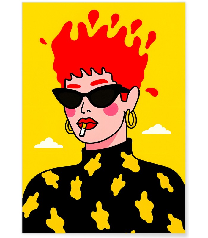 Affiche Femme rebelle