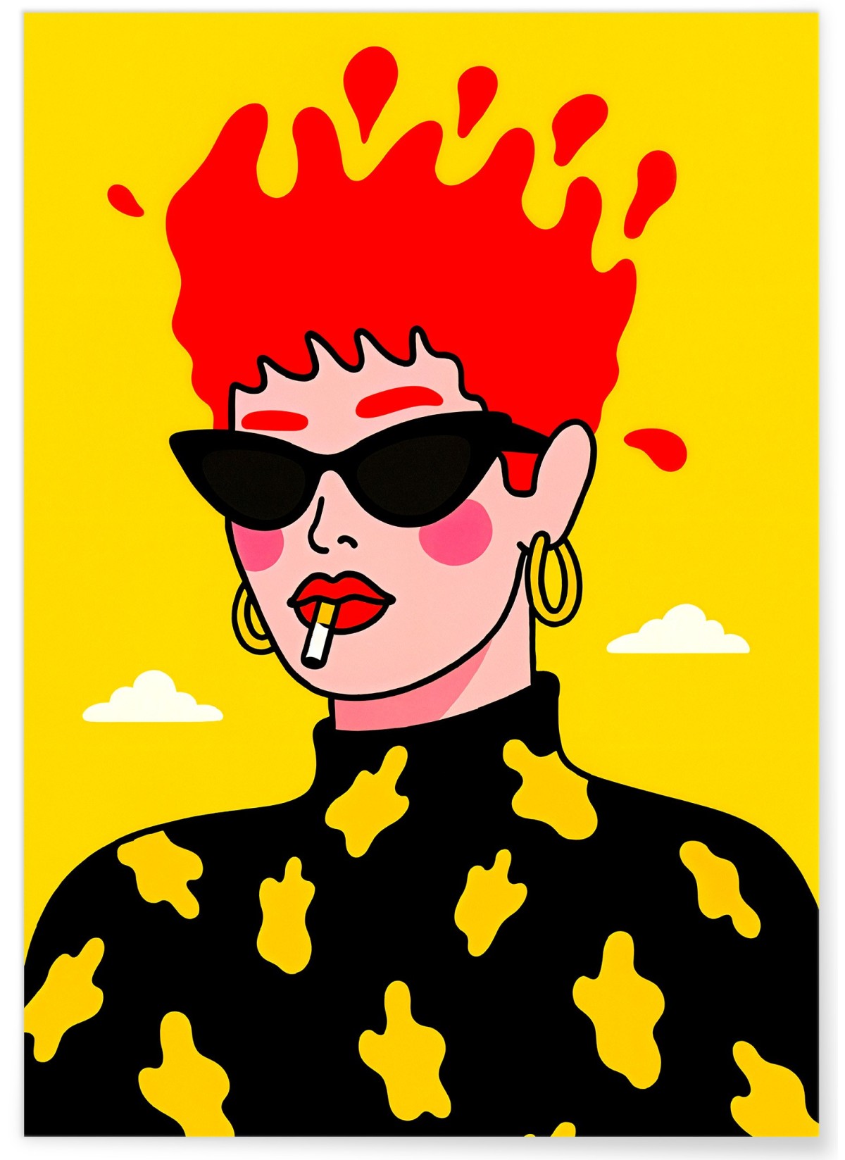 Affiche Femme rebelle