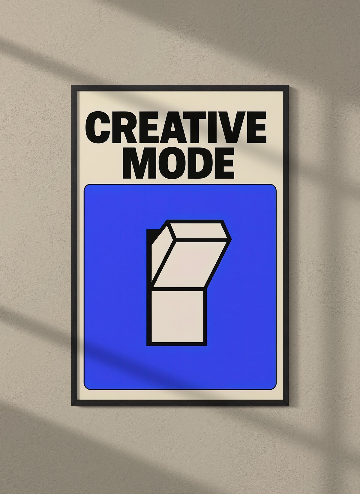 Affiche Creative mode