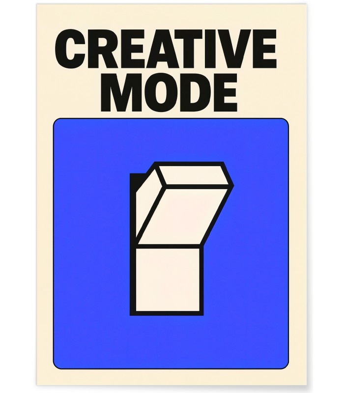 Affiche Creative mode