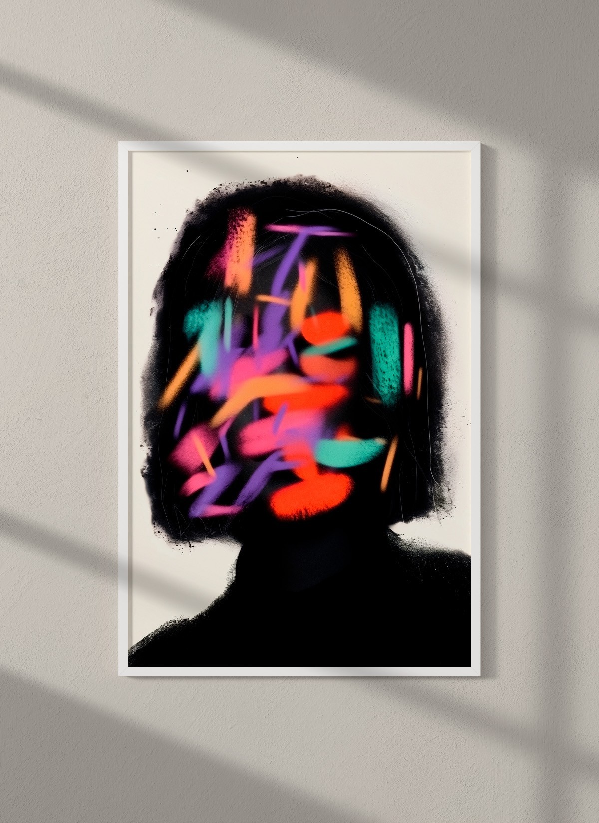 Affiche Explosion chromatique