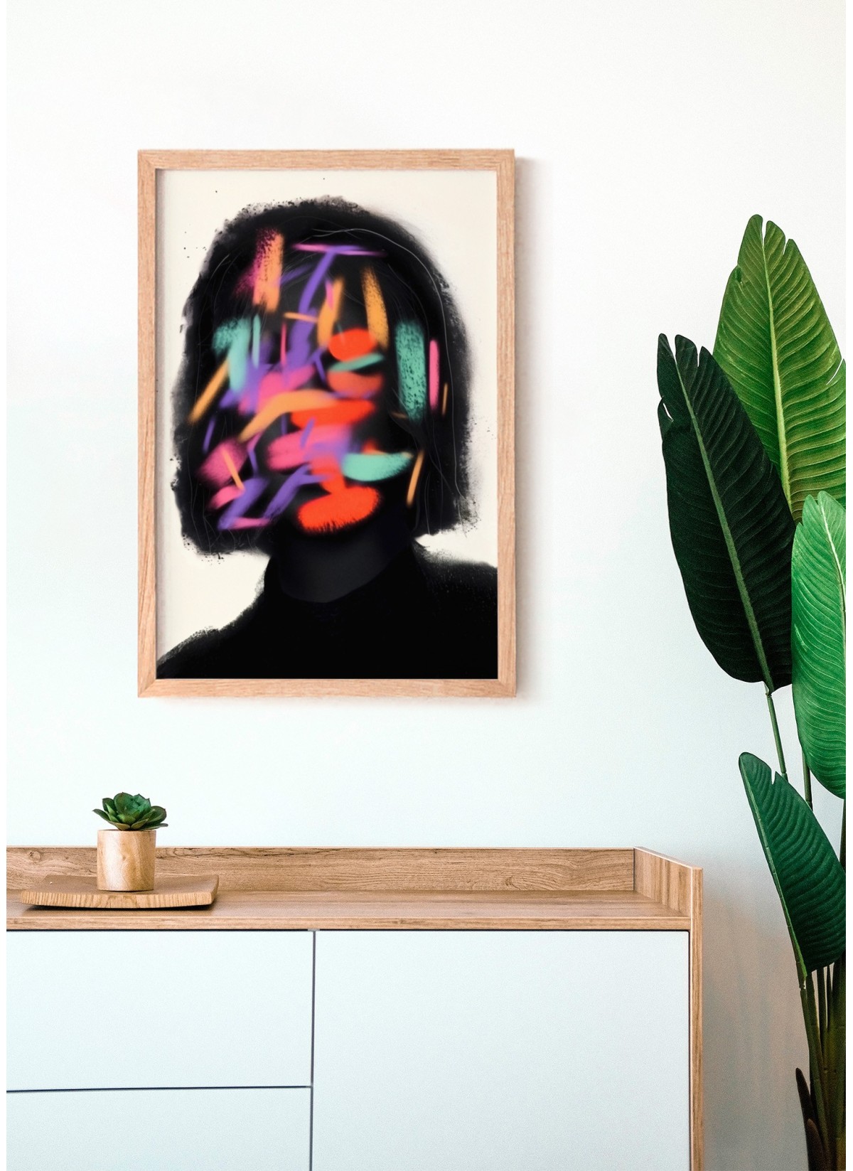 Affiche Explosion chromatique