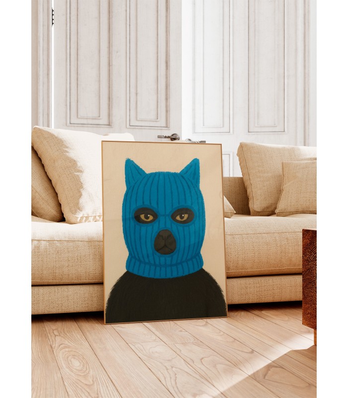 Affiche Chat masqué