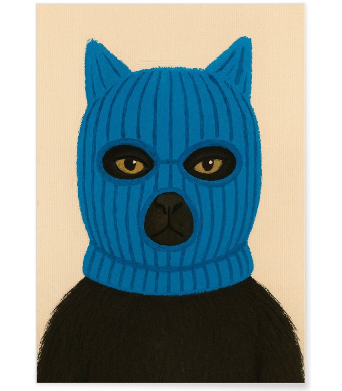 Affiche Chat masqué