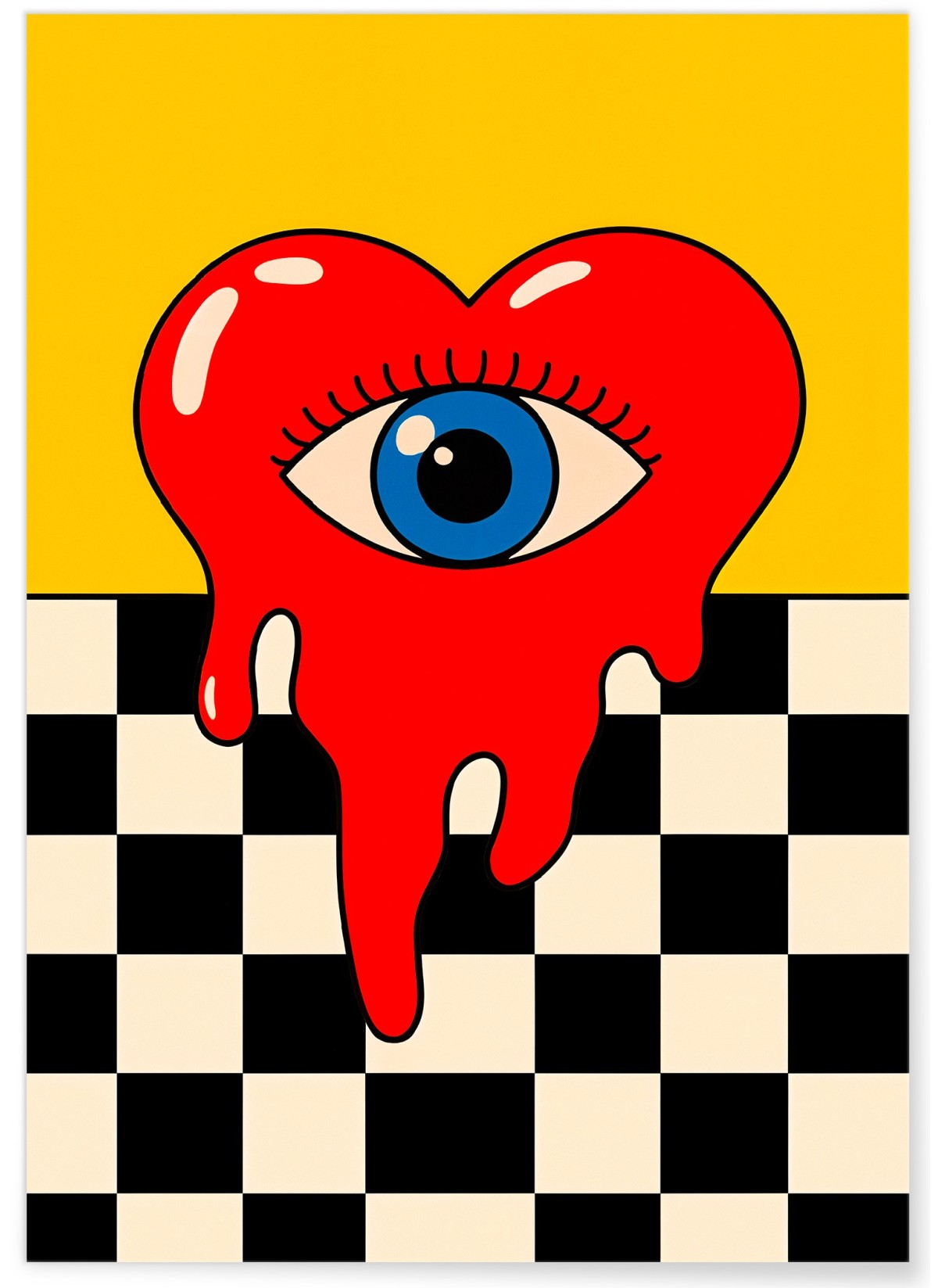 Affiche Cœur hypnotique