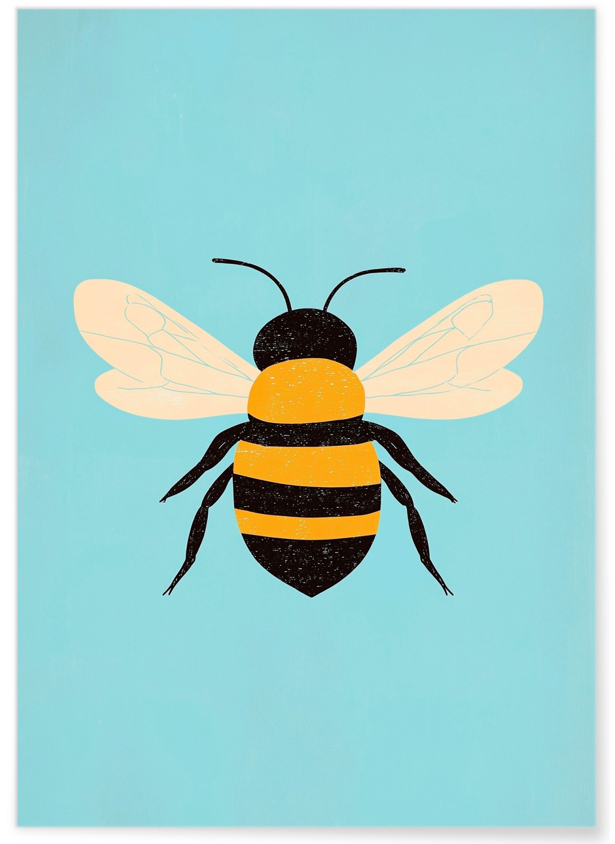 Affiche Abeille