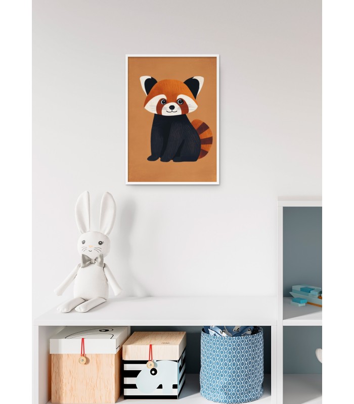 Affiche Panda roux