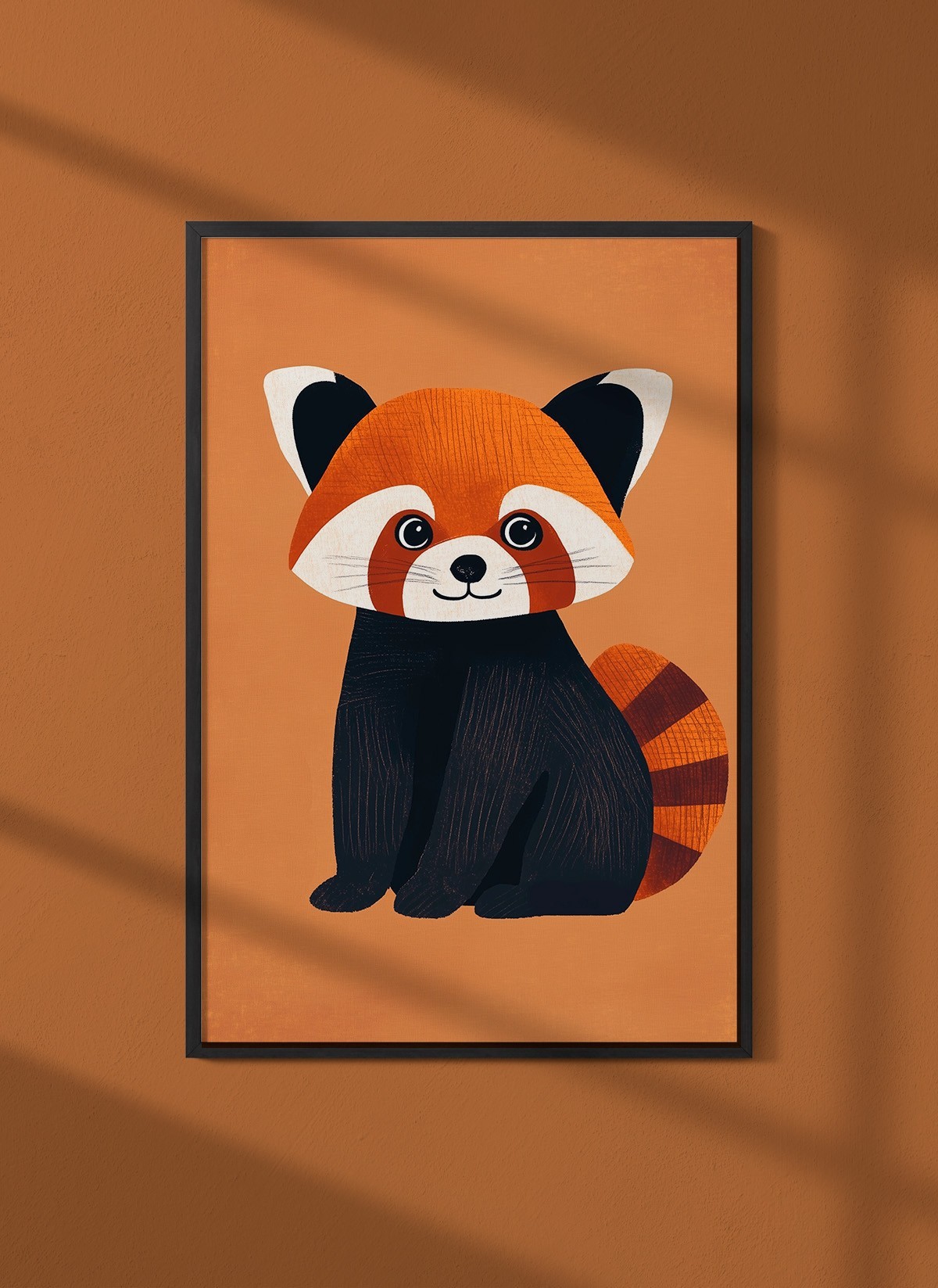 Affiche Panda roux