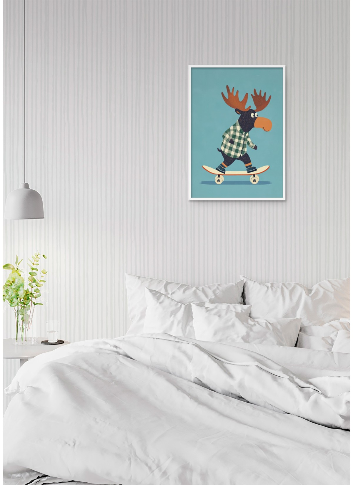 Affiche Élan skateur