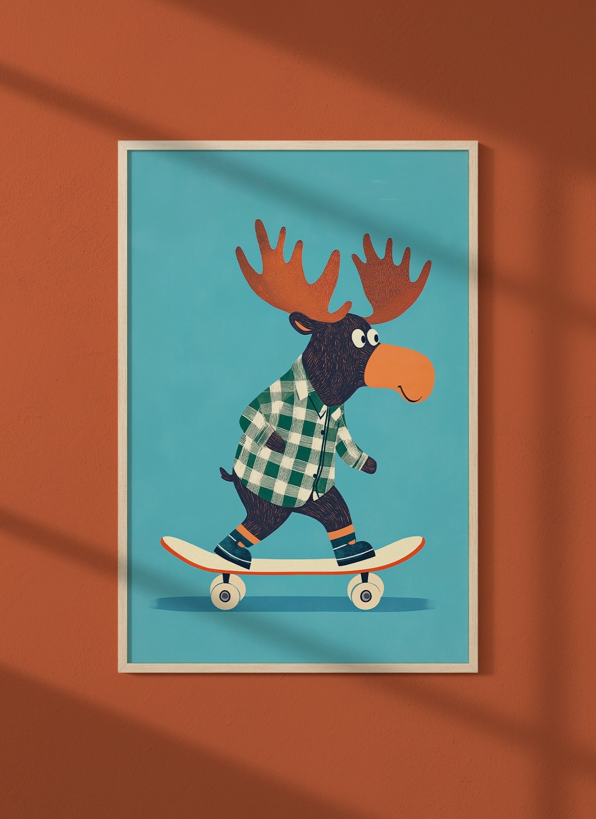 Affiche Élan skateur