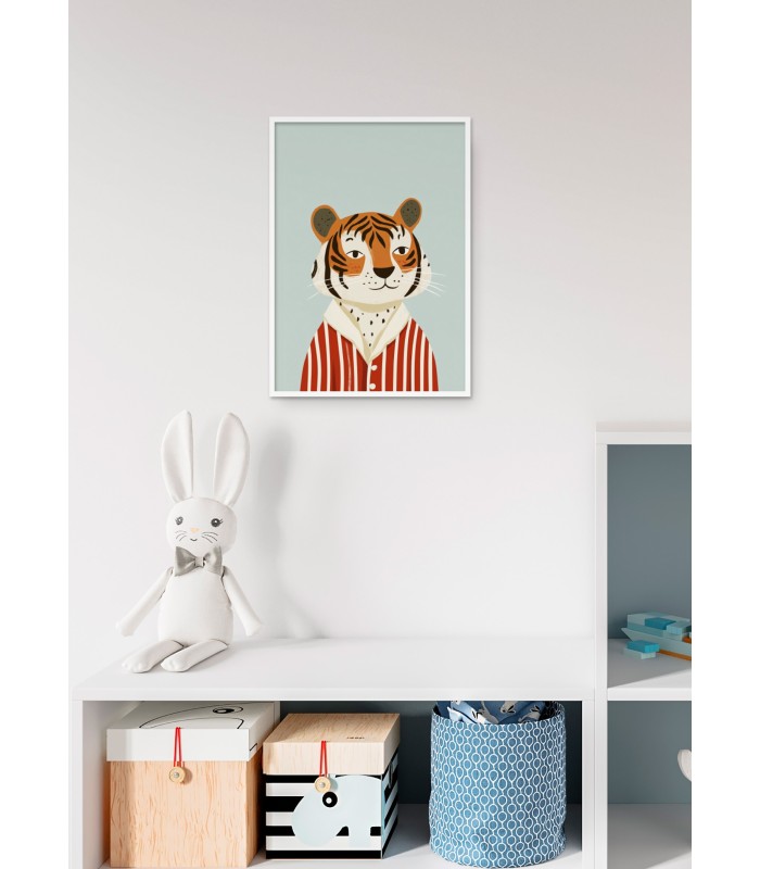 Affiche Tigre élégant