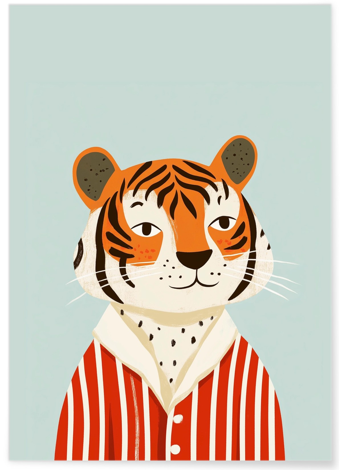 Affiche Tigre élégant