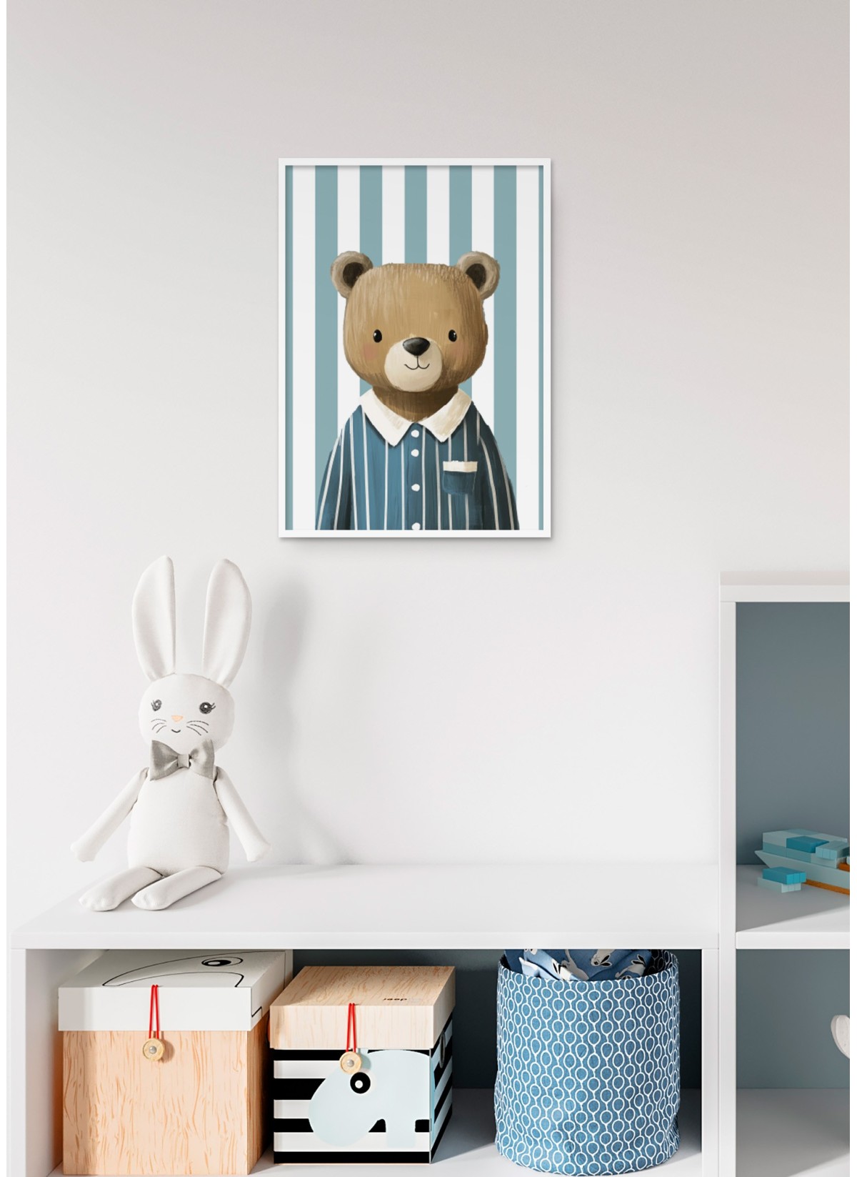 Affiche Ours en pyjama