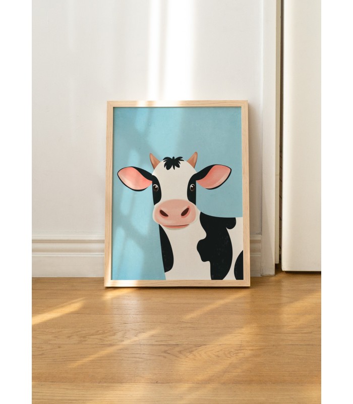 Affiche Vache souriante