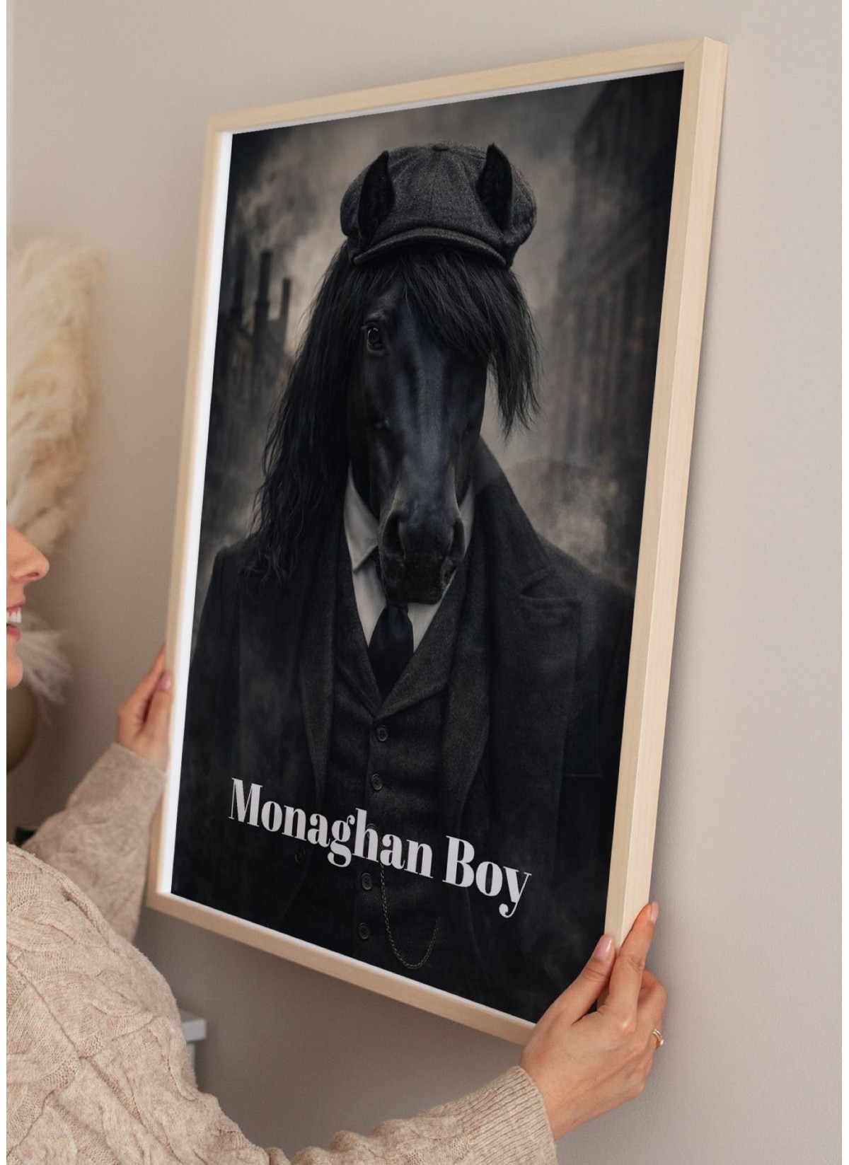 Affiche animaux style gangster