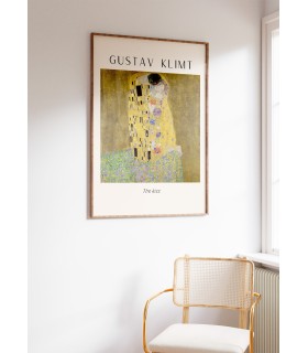 Affiche Gustav Klimt « The kiss »