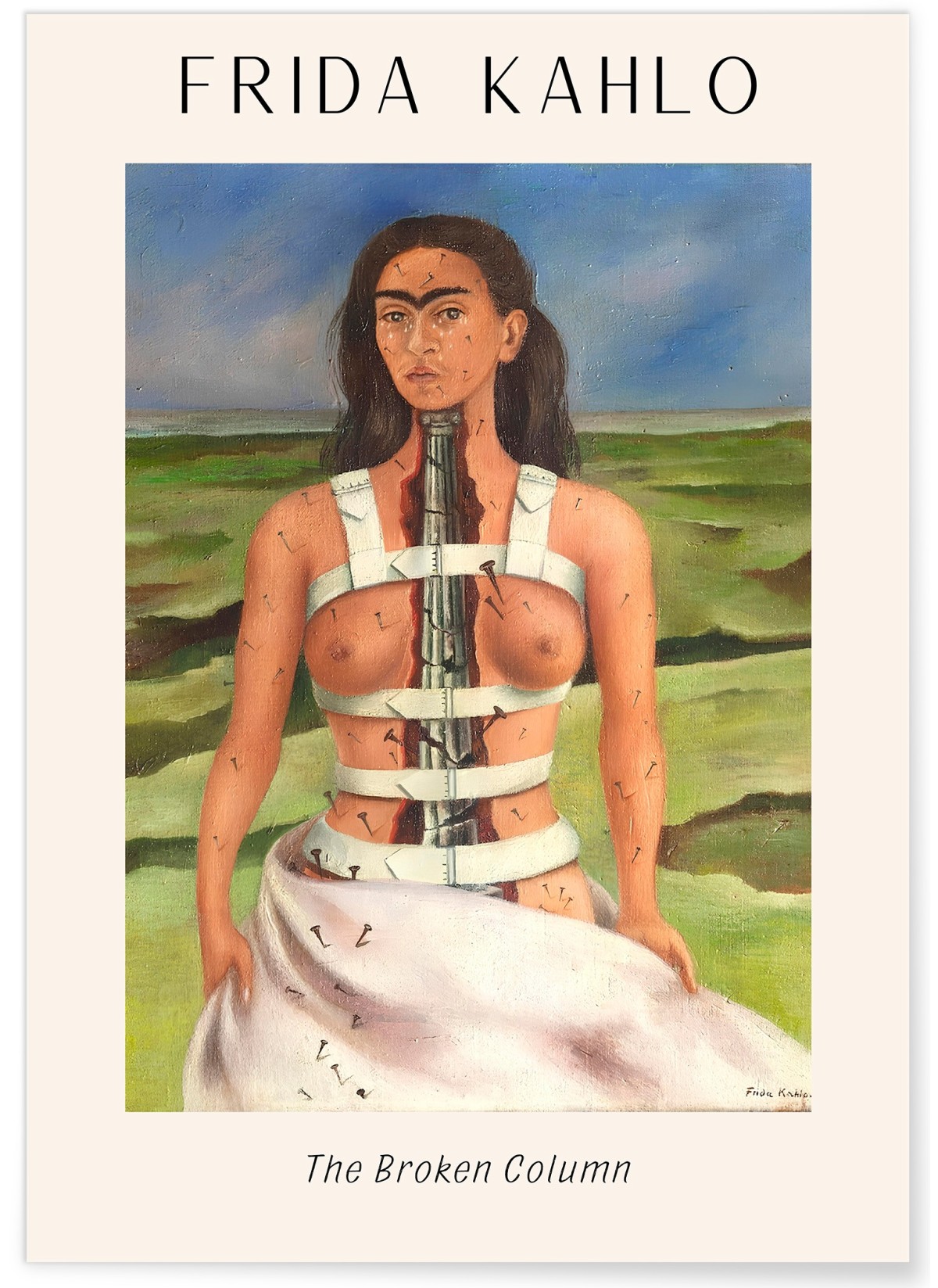 Affiche Frida Kahlo « The Broken Column »
