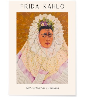 Affiche Frida Kahlo « Self Portrait as a Tehuana »