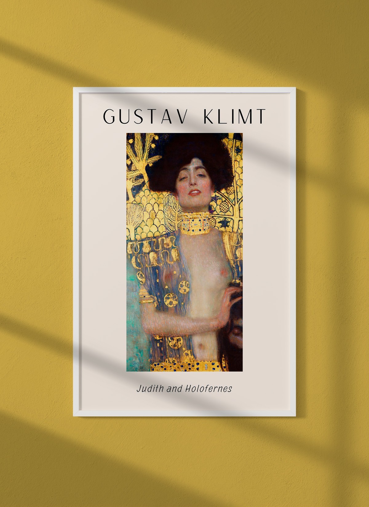 Affiche Gustav Klimt « Judith and Holofernes »
