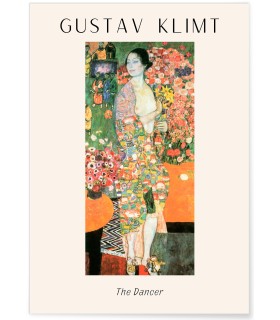 Affiche Gustav Klimt « The Dancer »