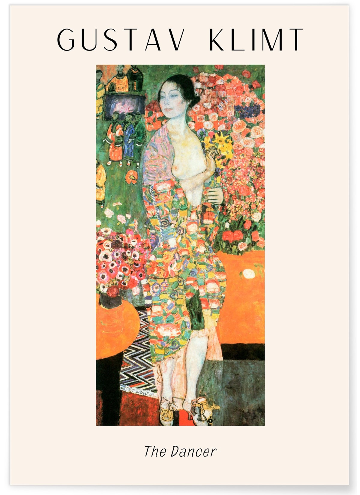 Affiche Gustav Klimt « The Dancer »