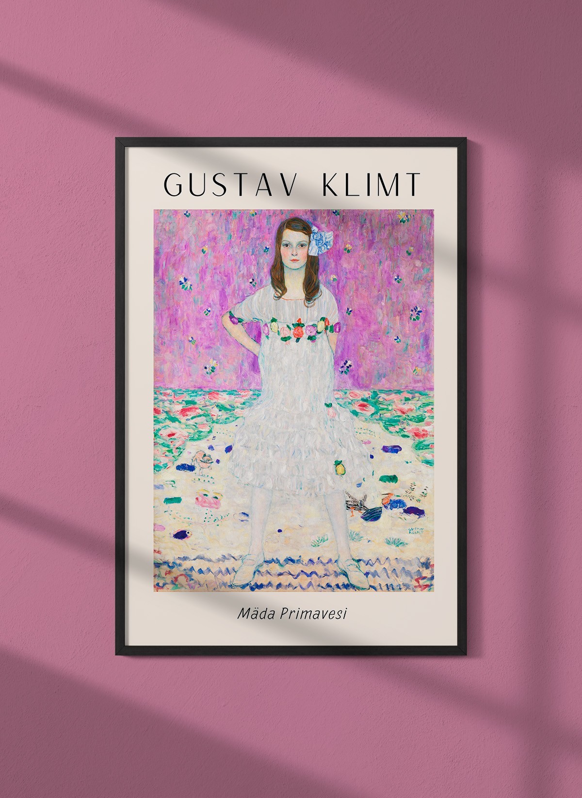 Affiche Gustav Klimt « Mâda Primavesi »