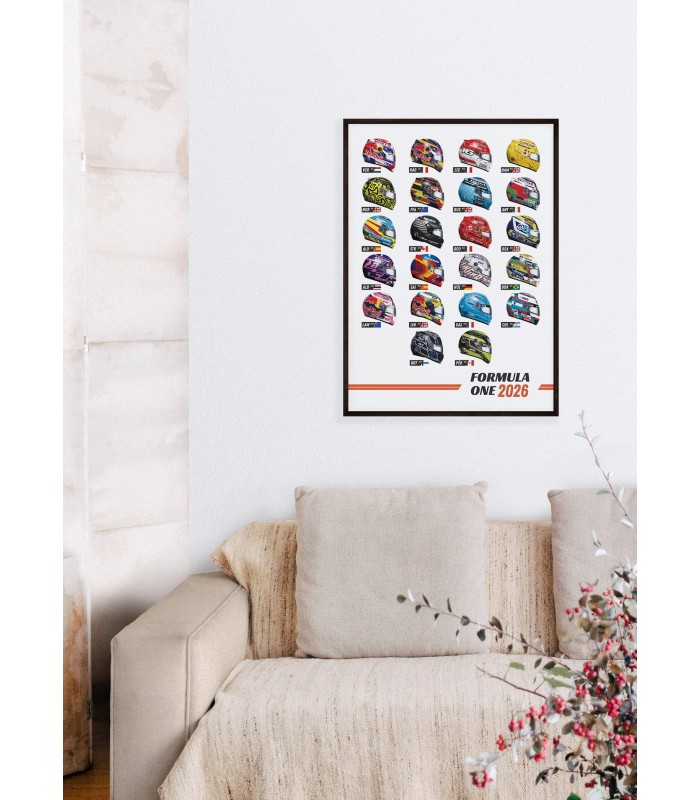 Affiche Championnat Formule 1 2026