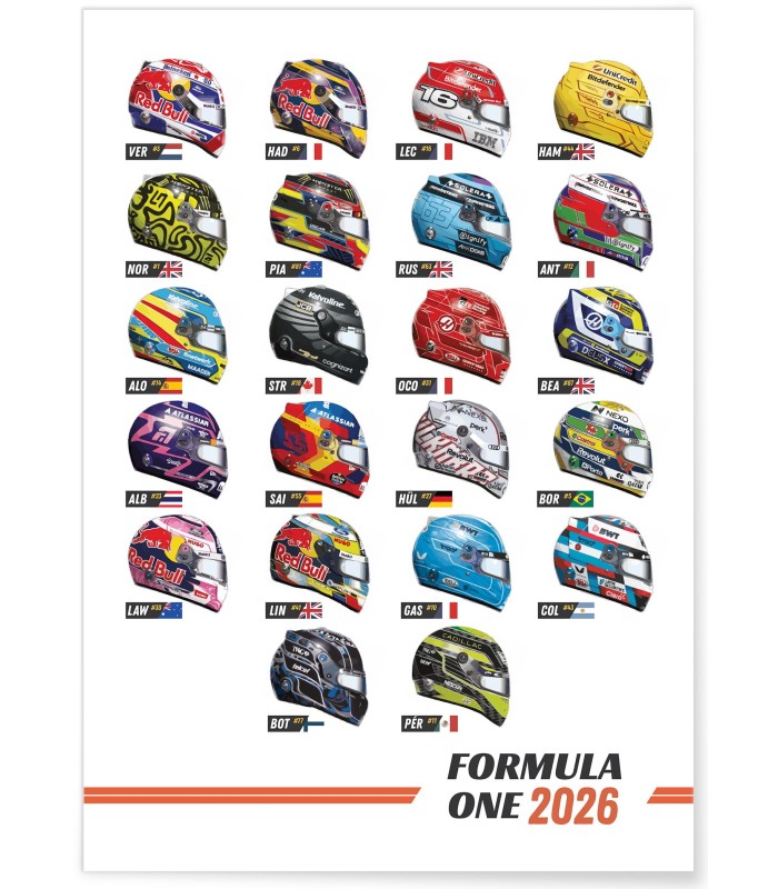 Affiche Championnat Formule 1 2026