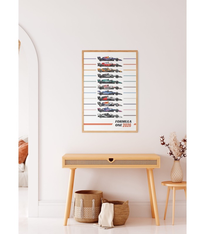 Affiche Ecuries Formule 1 2026