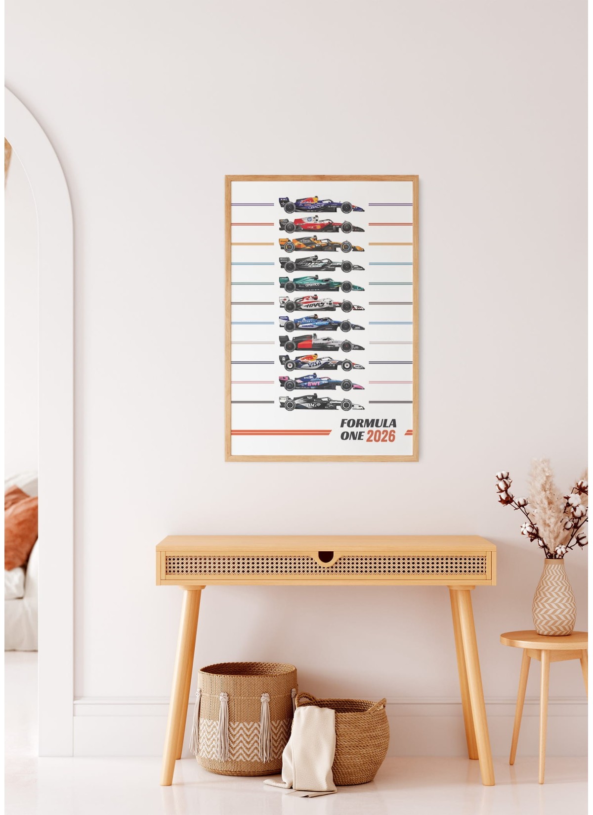 Affiche Ecuries Formule 1 2026