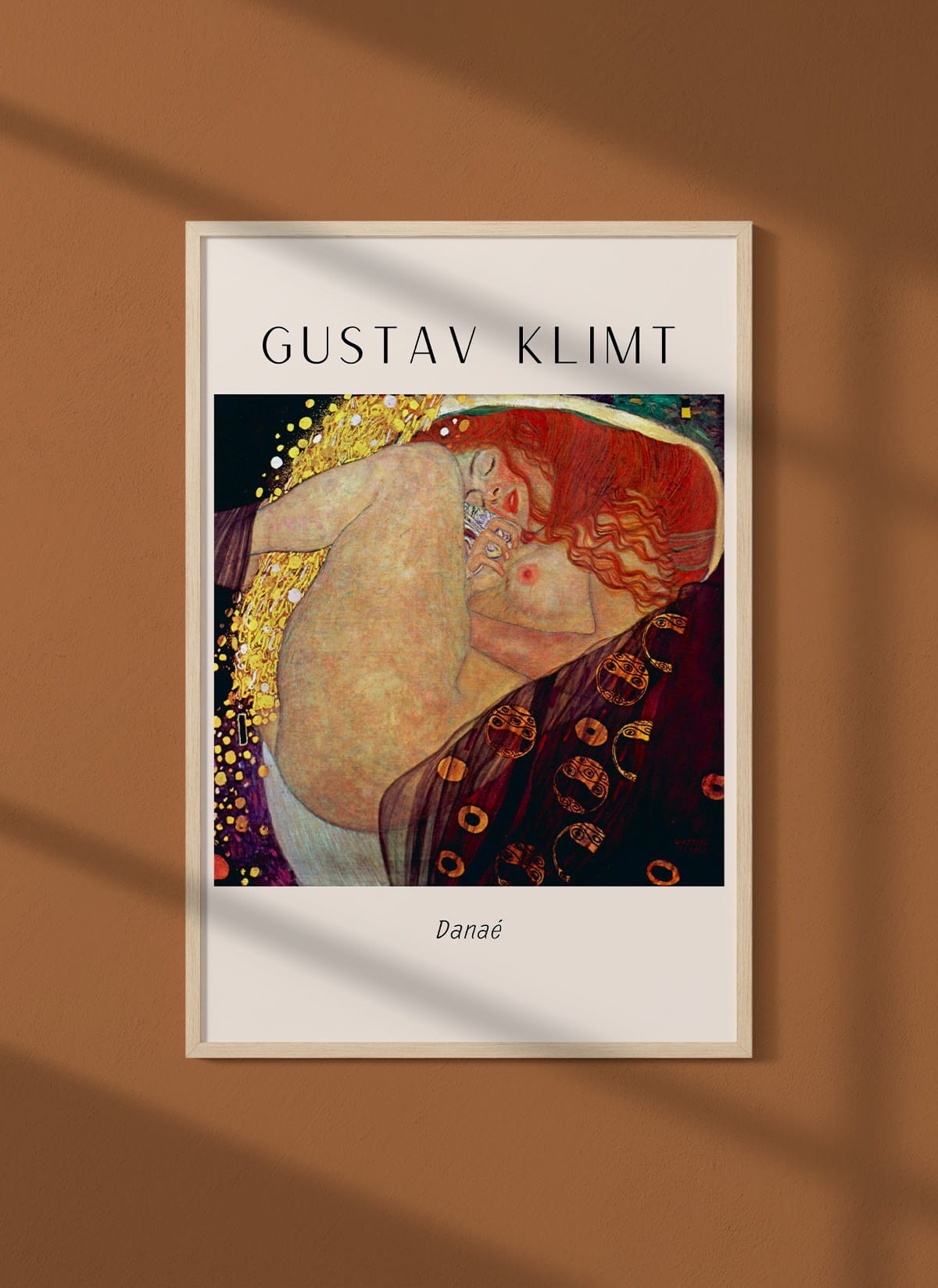 Affiche Gustav Klimt « Danaé »