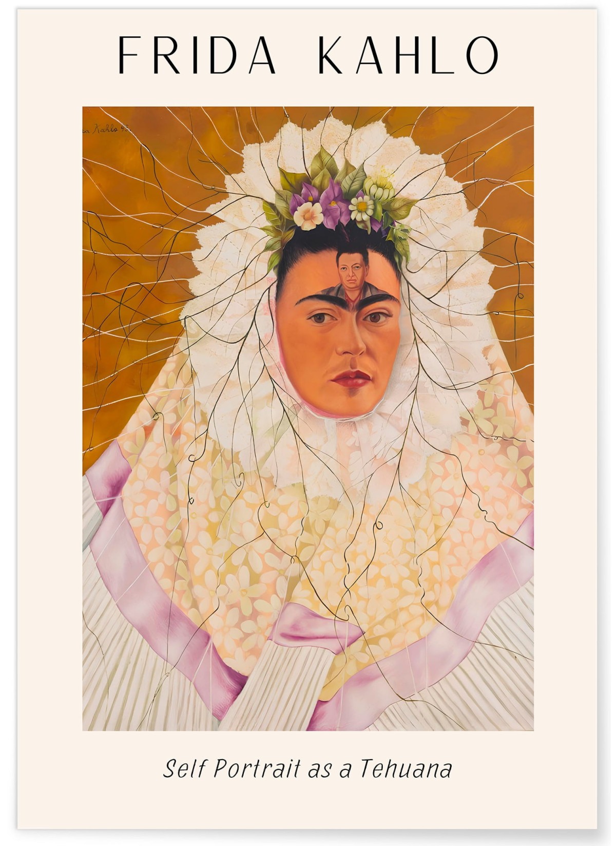 Affiche Frida Kahlo « Self Portrait as a Tehuana »