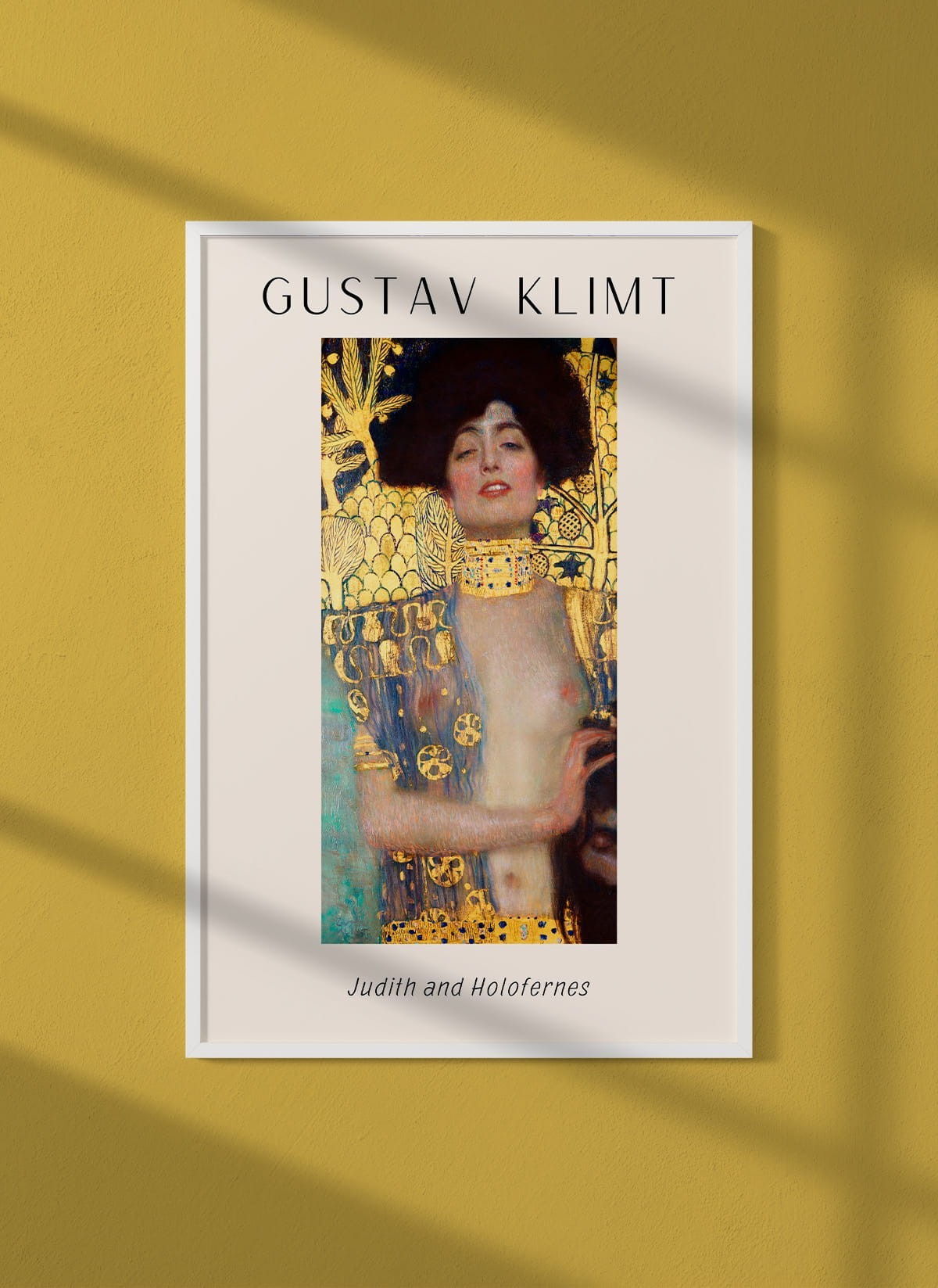 Affiche Gustav Klimt « Judith and Holofernes »